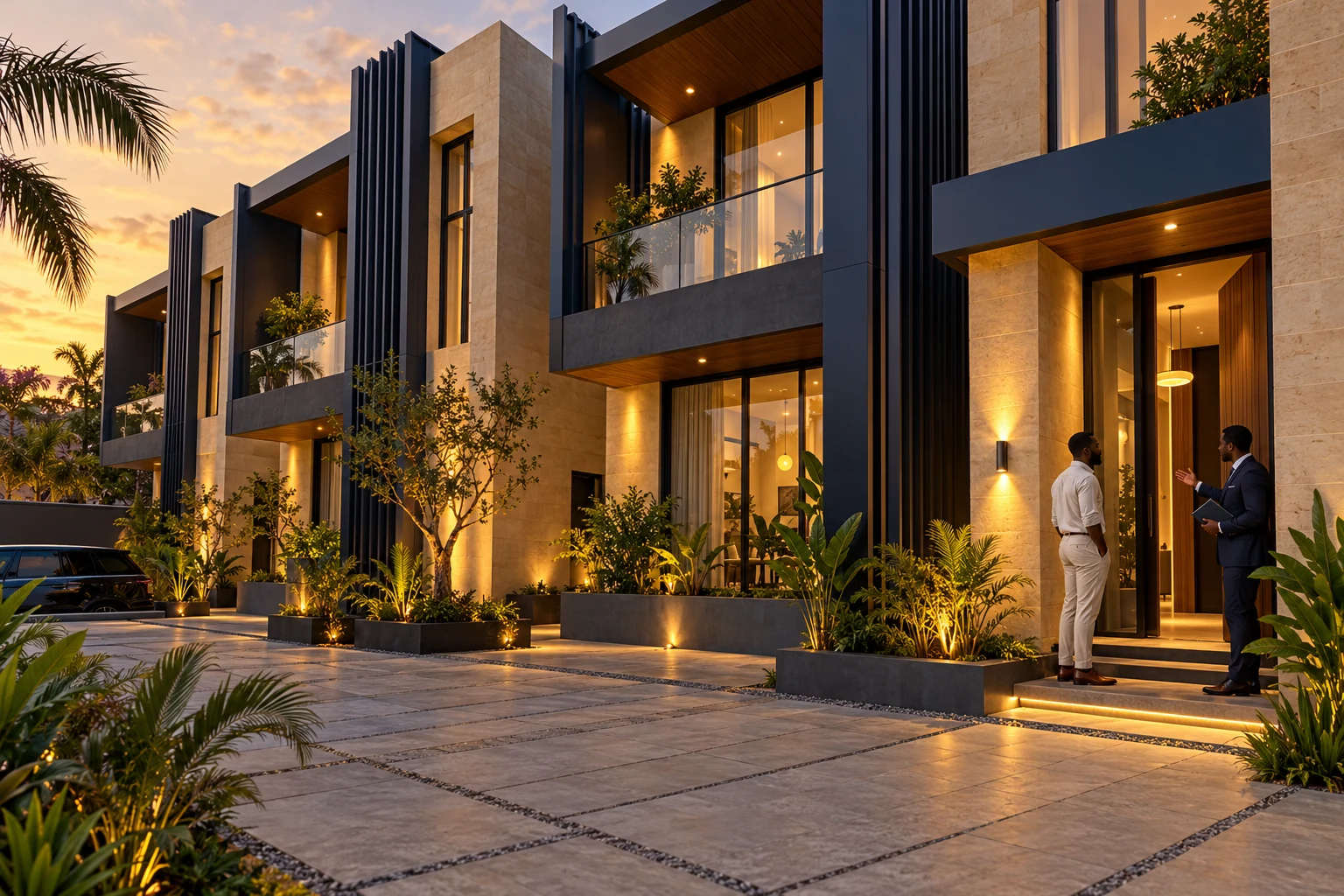 The Marina Duplex architectural concept